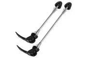 CyclingDeal - Front 100mm Rear 130mm - Road Bike Bicycle Quick Release Skewers - Axles Set Replacement - QR Lever Set - for Bike Wheel Hub