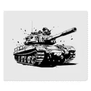 2 x 'Army tank' Microfibre Lens / Glasses Cleaning Cloths (LC00021524)