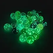 10Pcs Gold Marbles Glow in The Dark Marbles for Glass Marbles Glass Ball Luminous Glass Ball Runs for Marble Games DIY and Home Decoration Dice and Marble Games, Ornamental (12mm/0.47in)