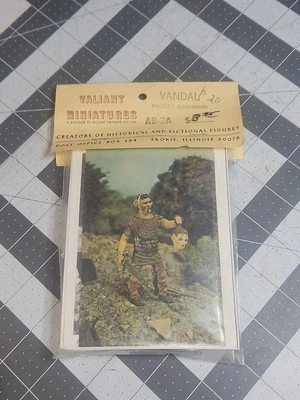 Valiant Miniatures Vandal Ancient Barbarian AB-2A Metal Figure Model Kit