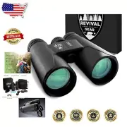 10x42 Compact Binoculars with Case & Strap – Perfect for Bird Watching & Travel