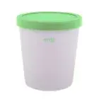 Appetito Ice Cream Tub Plastic Container Lock Storage Container Yoghurt - Green