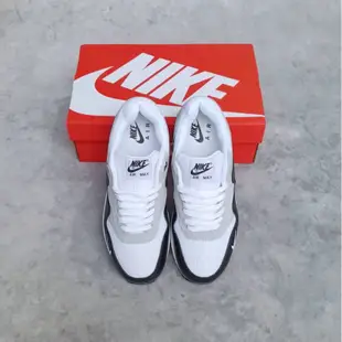 耐吉 耐克 Air Max 1 Ultra 2.0 Essential 灰色黑色白色 Sepatu