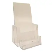 1 x 1/3rd A4 DL LEAFLET HOLDER BUSINESS CARD COUNTER STANDING FLYER MENU DISPLAY