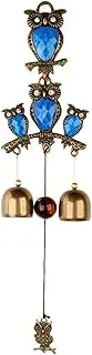 Wind Bell Owl Wind Chimes Ornament Door Retro Metal Bell Creative Quality Gift Bedroom Balcony Garden Wind Bell Amazing Windows Yard Decor Sweet