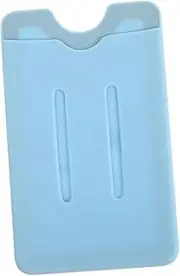 STOBOK Phone Back Pouch Adhesive Card Holder Multi Functional Pocket for Mobile Phones Comfortable Touch Durable Material Fits Devices