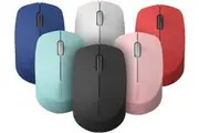 RAPOO M100 2.4GHz & Bluetooth 3 / 4 Quiet Click Wireless Mouse Blue - 1300dpi 3 Devices