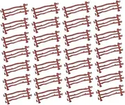 Double Hook Fence Model 1:64 Scale Farm Toys Simulated Garden Fencing for