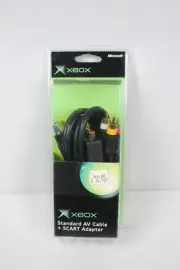 Official OEM Microsoft AV/Audio Video Cable for Original XBOX Plus Scart NEW