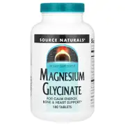 Source Naturals, Magnesium Glycinate , 180 Tablets
