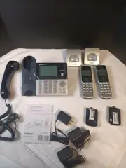 VTech VG208-2 DECT 6.0 2-Handsets Corded/Cordless Phone for Home