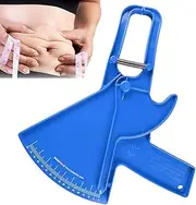Fat Measure for Body - 0-88mm Lightstuff Body Skinfold Caliper - Professional Fat Tape Handheld Portable Accurate Measure Tool for Dieters & Bodybuilders