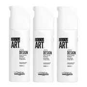 L'OREAL TECNI ART ESSENTIALS FIX DESIGN 2OO ML X 3