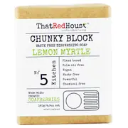 That Red Chunky Block Waste Free Dishwashing Soap | Flora & Fauna AU