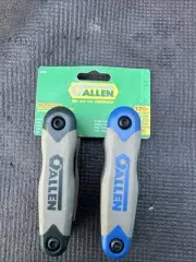 Allen Tools Nos Hex Key Set Fold Up 56632G Metric Sae