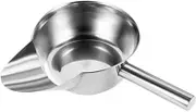 Food Scooper Kitchen Scooper Restaurant Scoop Food Service Stainless Steel Scoop Kitchen Scooper Dessert Snacks Ice Dry Goods Popcorn Candy