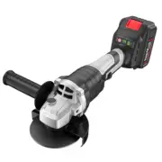 21V Cordless Angle Grinder Brushless Polishing Machine 3.0Ah Battery and Charger