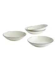 [Royal Doulton] Maze Bowl 24cm Set of 4 in White