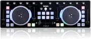 Icon i-DJ mini USB MIDI-/DJ- controller with touch sensitive scratch wheels, black