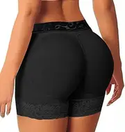 [Hernin] Women's Butt Lifter Underpants Hip Enhancer Shapewear Women's Panties Hip Lace Butt Lifter Push Up Enhancers Fake Ass Hip