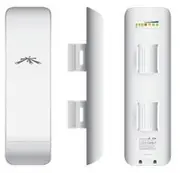 Ubiquiti Nanostation 2.4GHz CPE M2 airMAX MIMO Dual Ethernet Port Wifi Antenna