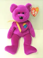 Ty Beanie Babies Millennium-misspelled Millenium |1999|Errors|Retired|Make Offer