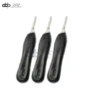 Lot Of 3 Pcs Scalpel Handle Plastic #4 with Black Color Surgical Instruments