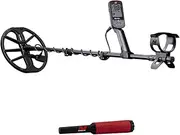 [Minelab] Equinox 900 Multi-Frequency Collapsible Metal Detector for Adults Bundle with PRO-FIND 40 Pinpointer