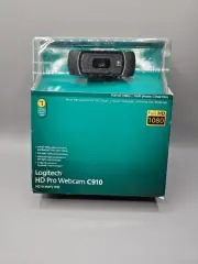 Logitech HD Pro WEBCAM C910 1080p Full HD Webcam NEW