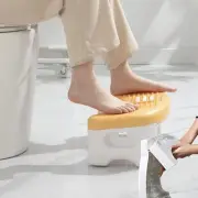 Toilet Stool 7"Bathroom Foldable Squatting Potty for Adults/Kids Non-Slip Step