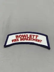 ROWLETT FIRE DEPARTMENT PATCH - NEW OLD STOCK