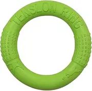 Puller Dog Ring Toys, Flying Ring Outdoor, Fetch Toy Pet for Medium Large Dogs, Interactive Pool Animal, Color Orange, Red, Green, Sturdy Dog for Indoor Plays