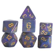 SDZ002102 Sirius Dice 7-Set Purple Unicorn