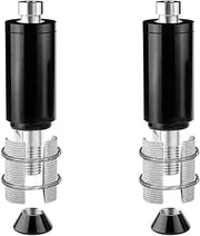 ihreesy Bike Stem Riser,Aluminum Alloy Bike Fork Stem Extender Bicycle Stem Riser Adapter Bicycle Handlebar Raiser Head Up Adapter for Road Mountain Bike (50MM+50MM)