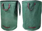Garden Bags For Waste Collection - Large Lawn Leaf Storage Pouch - Multifunctional Garden Debris Bag With 4 Handles For Lawn Debris & Grass Clippings