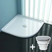 ELEGANT Round Shower Waste Chrome-plating Fits Australian Standard Shower Base