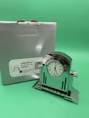 New Seth Thomas Table Top Heavy Steel Clock Japan Mov Model No.381 Brenner