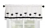 Sandpiper Sand Dollar Window Valance Curtain in Your Choice of Colors