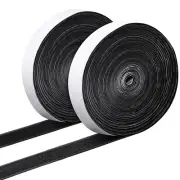 1 Inch x 27 Feet Strong Sticky Back Heavy Duty Hook and Loop Tape with Adhesi...