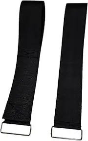 Ronyme 2X Rowing Machine Foot Straps Elliptical Machine Pedals Straps for Gym Home