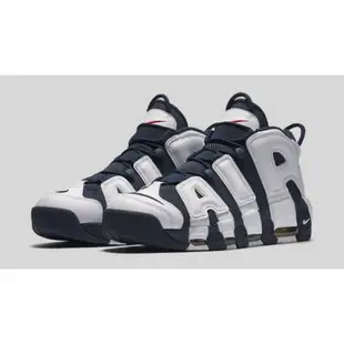 【日本海外代購】NIKE AIR MORE UPTEMPO PIPPEN OLYMPIC藍白 氣墊 大AIR 男