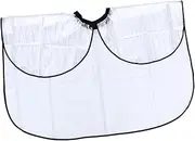 1Pc Transparent Hair Treatment Shawl Apron Hairdressing Cape for Short Hair Hair Washing Protector Lightweight Easy to Clean for Home Salon