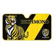 Richmond Tigers AFL Team Logo Car Sunshade