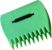 Practical Handheld Leaf Shovel Garden Rake Tool Metal Rake for Home Gardening