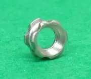 Titan Multi-Angle Titanium Peep Sight for Short Axle to Axle Bows 1/4" Silver