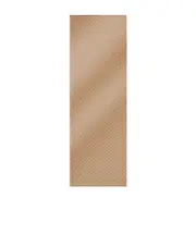 Monogram wool stole One size camel