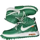Nike Air Force 1 Mid SP Off - White Size 9.5 Color Pine Green Brand New