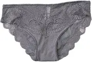[N\P] NP G-Strings Thongs Lingerie Sheer Womens Transparent Briefs Gray