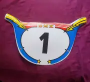 1pc Number Plate BMX OLD SCHOOL Haro stlyle handlebar fit redline skyway gt se