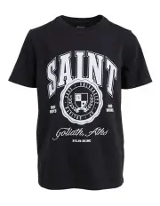 [St Goliath] Princeton Tee (3-7 Years) in Washed Black